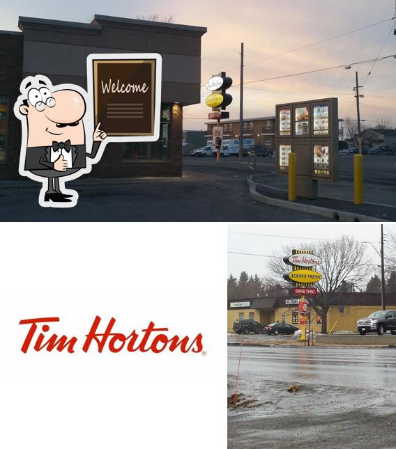 Voici une photo de Tim Hortons