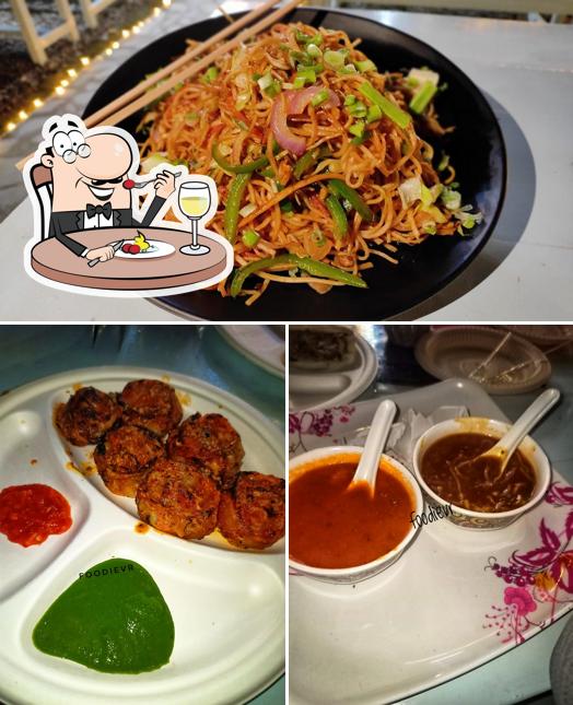 Food at Millennials food truck