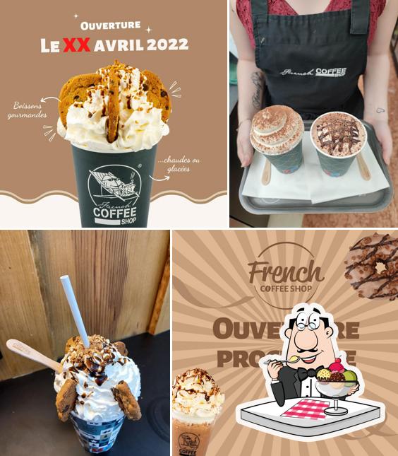 French Coffee Shop sert une variété de desserts