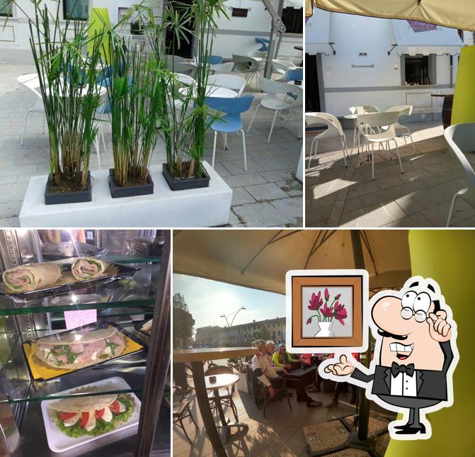 Gli interni di Cafè Ana Mar
