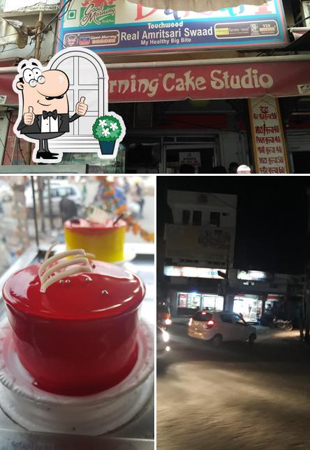 Check out the photo showing exterior and food at Good Morning Bakers