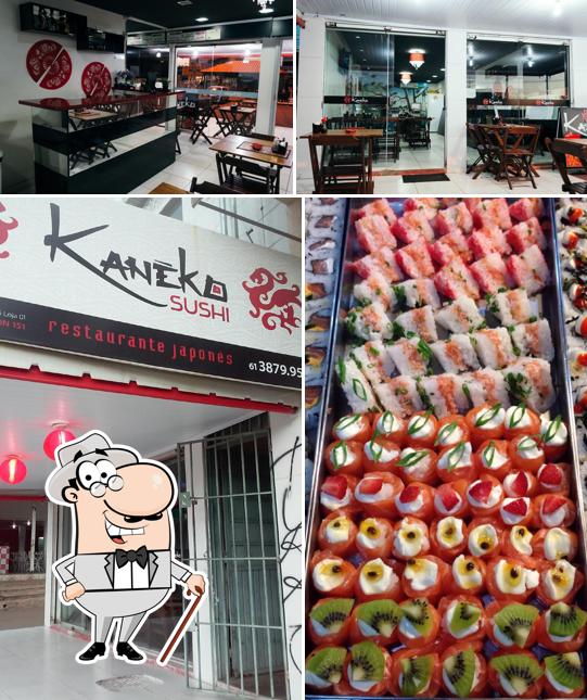 O exterior do Kaneko Sushi