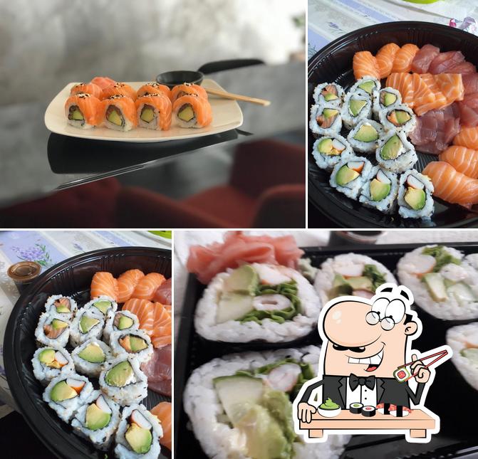 Choisissez de nombreuses options de sushi