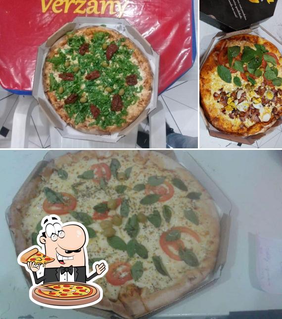 Experimente pizza no Pizzaria Verzany