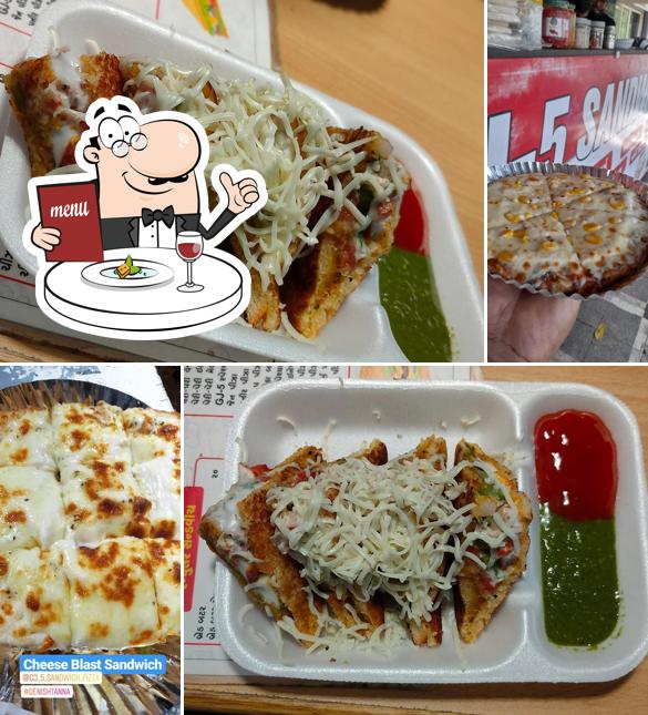 Food at GJ - 5 Sandwich & Pizza