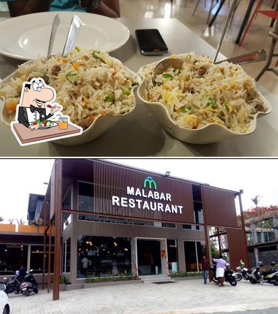Food at Malabar Restaurant