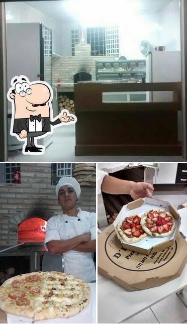 Entre diversos coisas, interior e bolo podem ser encontrados no Dliss Pizzaria Delivery ,Esfihas e Lanches