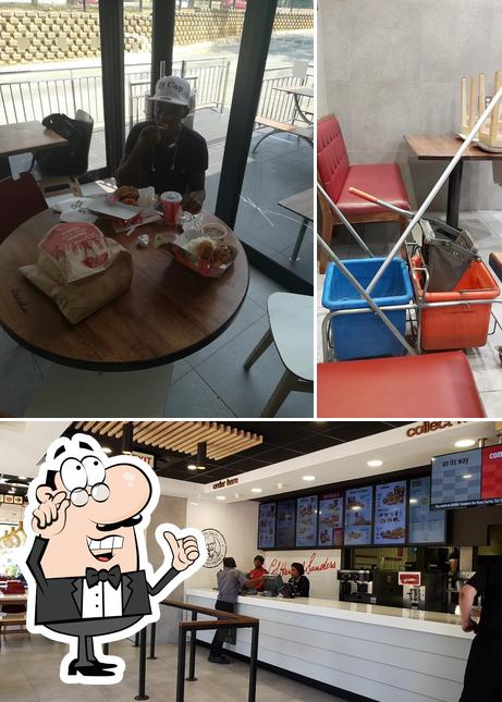 L'intérieur de KFC Queenswood