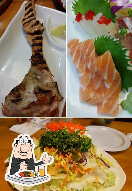 Food at Mioki sushi