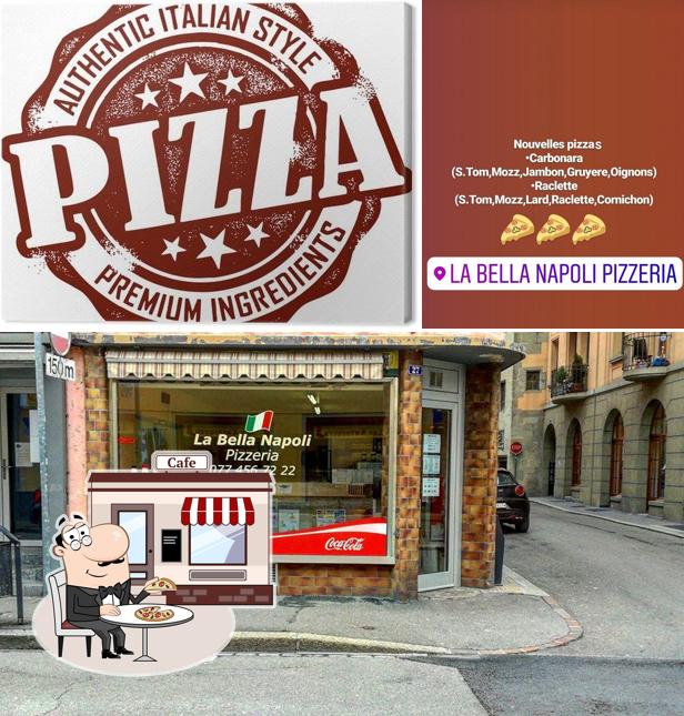 Gli esterni di Pizzeria La Bella Napoli - Payerne