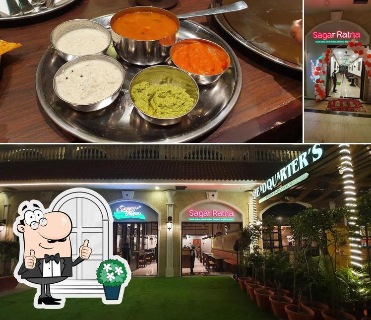 Sagar Ratna Curo Mall is distinguished by exterior and food