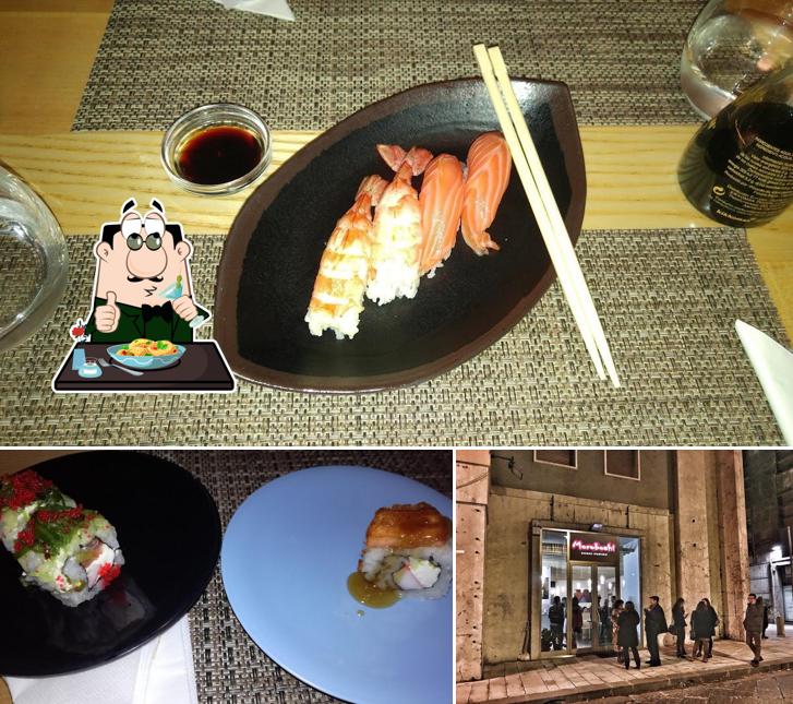 Dai un’occhiata alla immagine che mostra la cibo e esterno di Moroboshi Sushi Fusion