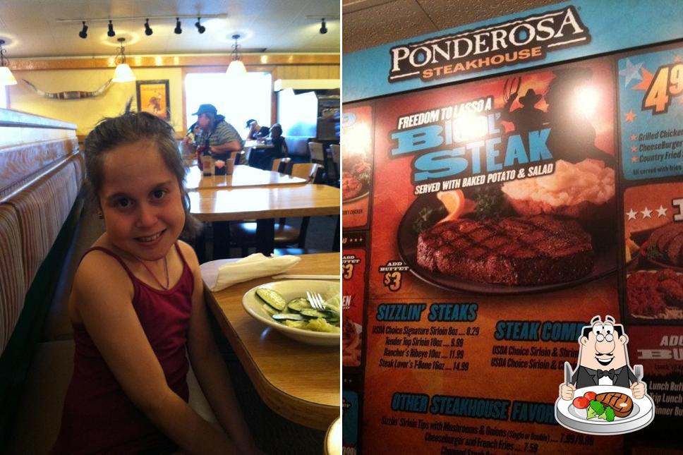 Ponderosa Steakhouse in Syracuse Restaurant menu and reviews