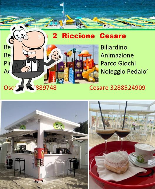 La immagine della interni e area giochi di Zona Spiaggia 2 Riccione Cesare & Beach Bar DUE