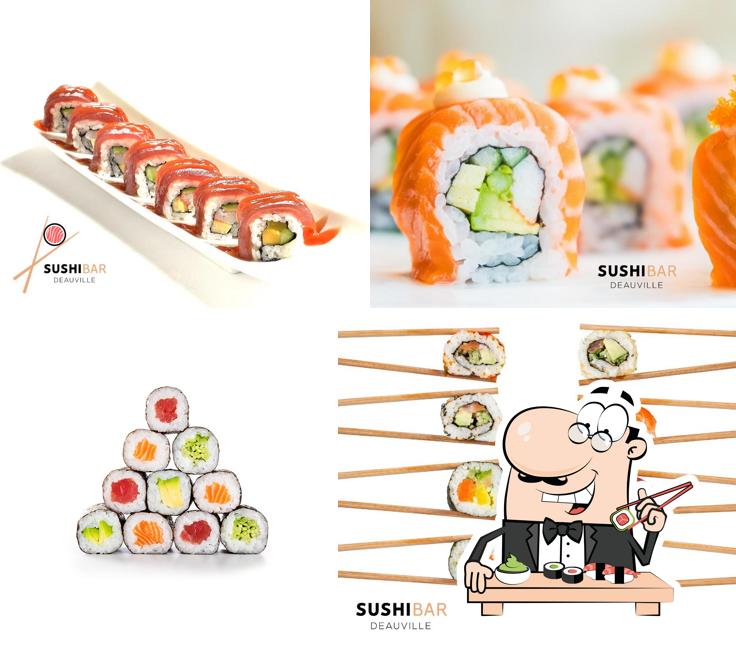 Essayez de nombreuses options de sushi