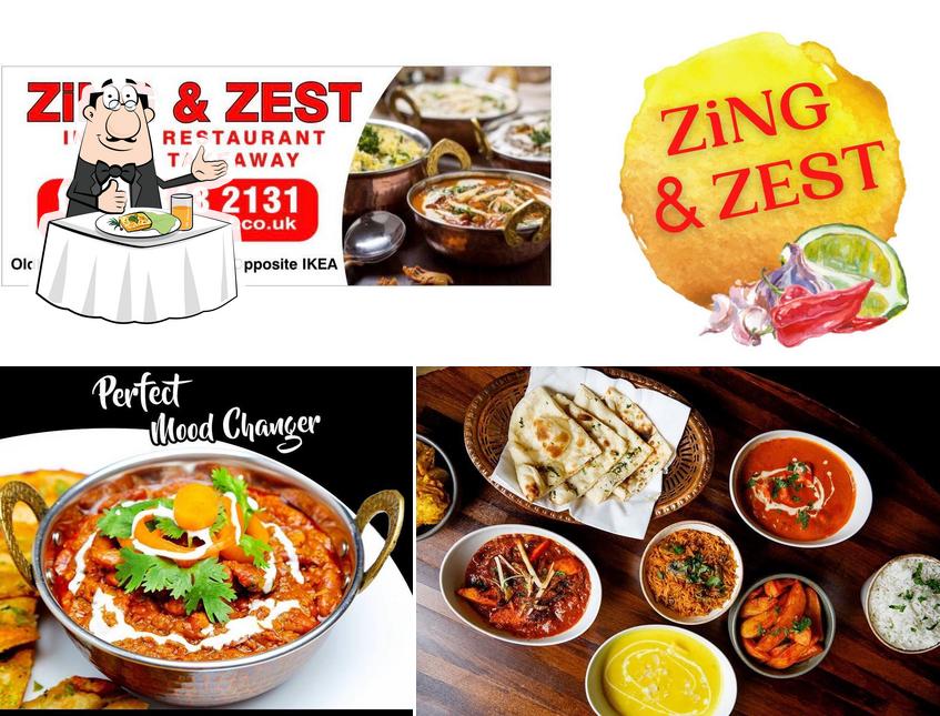 Menu of Zing & Zest Indian Restaurant, AshtonunderLyne indian