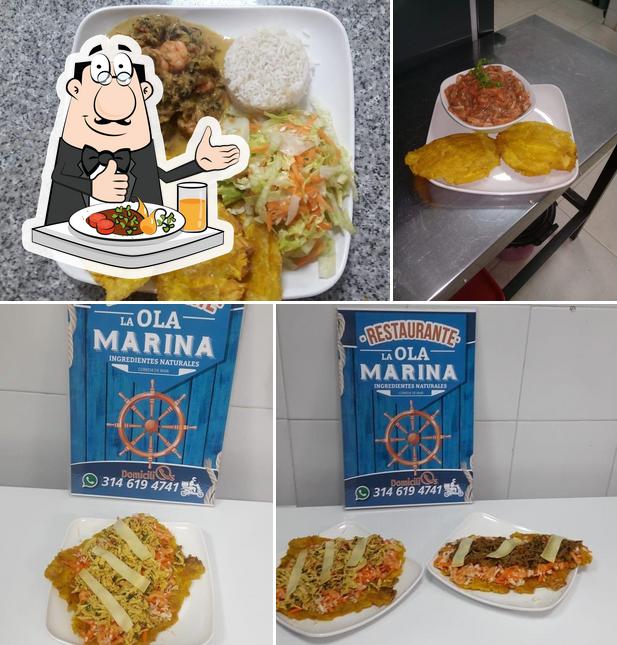 Meals at Restaurante La Ola Marina