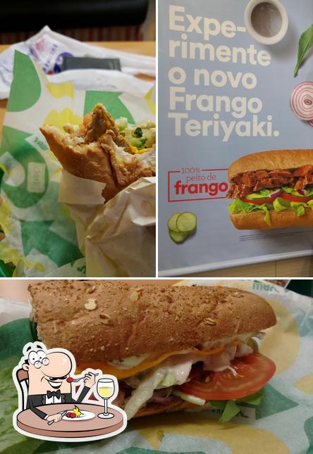 Comida em Subway