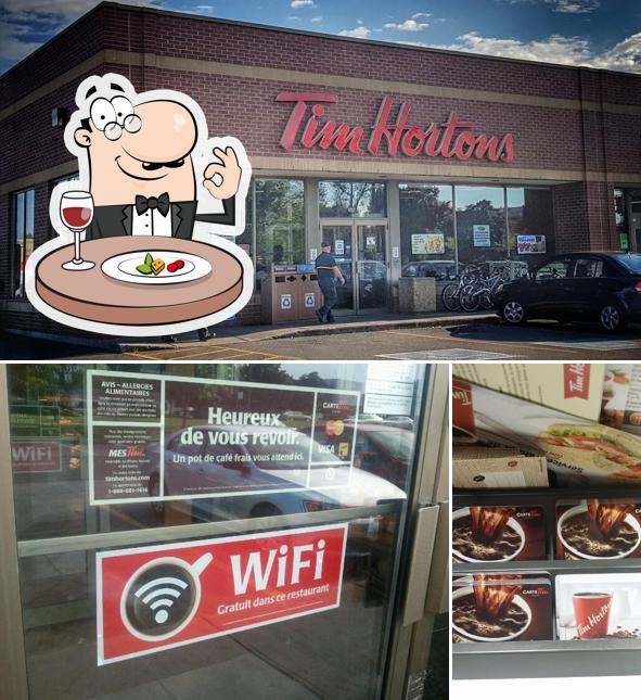 Nourriture à Tim Hortons