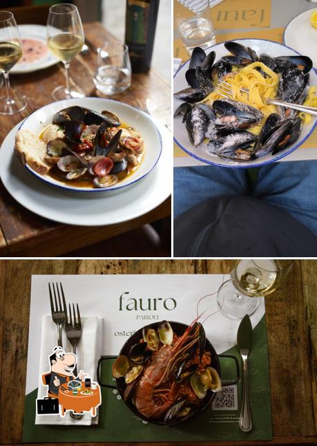 Cozze al Trattoria Fauro Roma