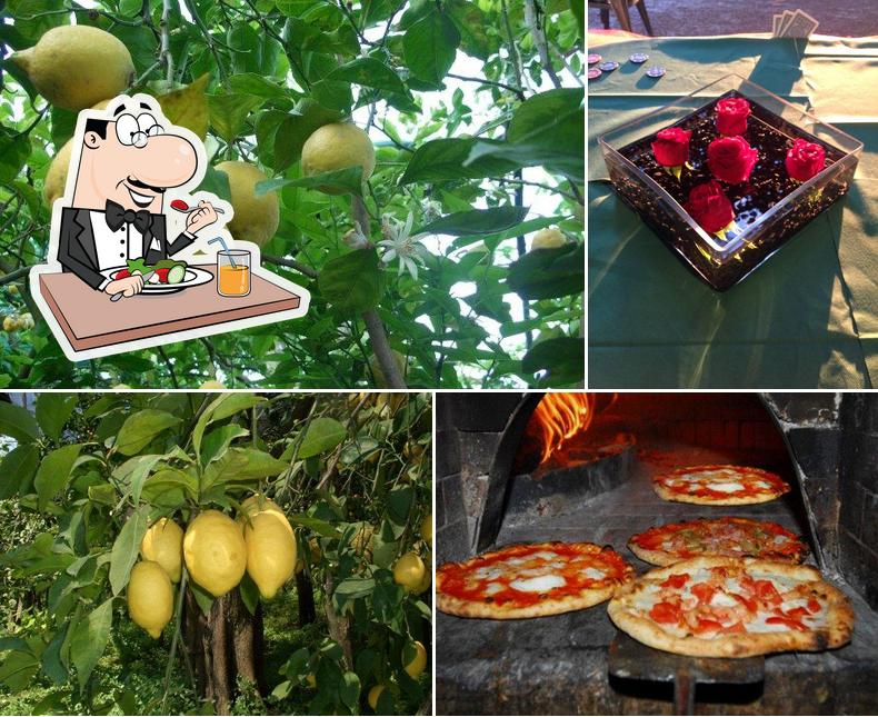 Comida en Le Colline di Sorrento