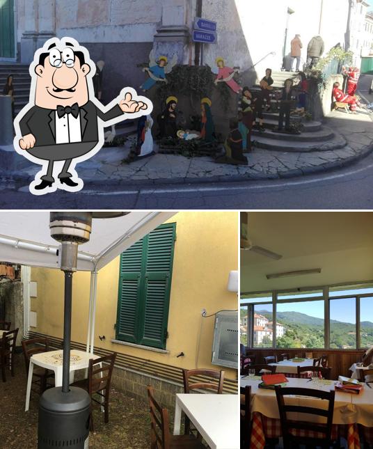 Gli interni di Trattoria Pizzeria Colomba