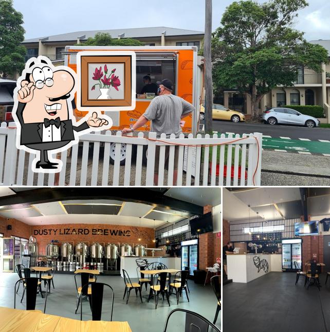 Dusty Lizard Brewing in Wollongong Restaurant menu and reviews