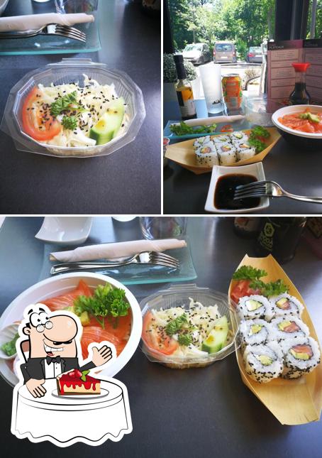 FINE WOK & SUSHI sert un nombre de desserts