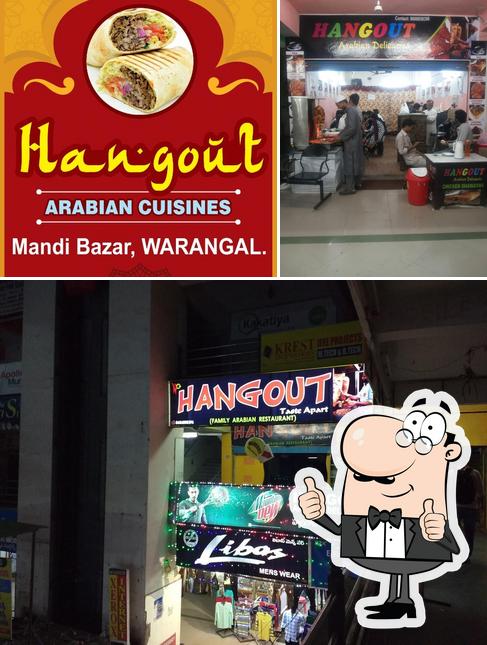 Here's a pic of Hangout Arabian delicacies