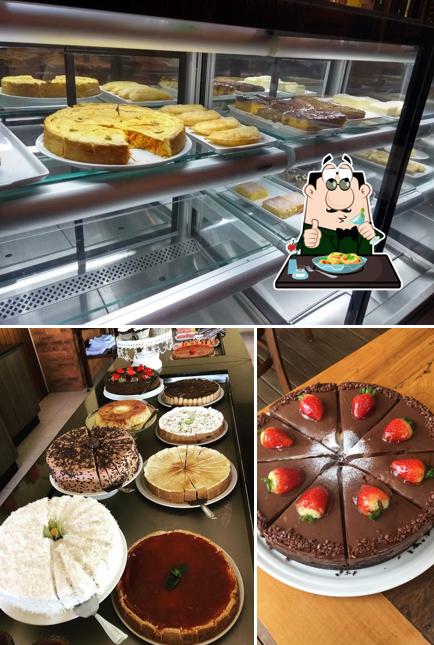 Comida em Café Lobo