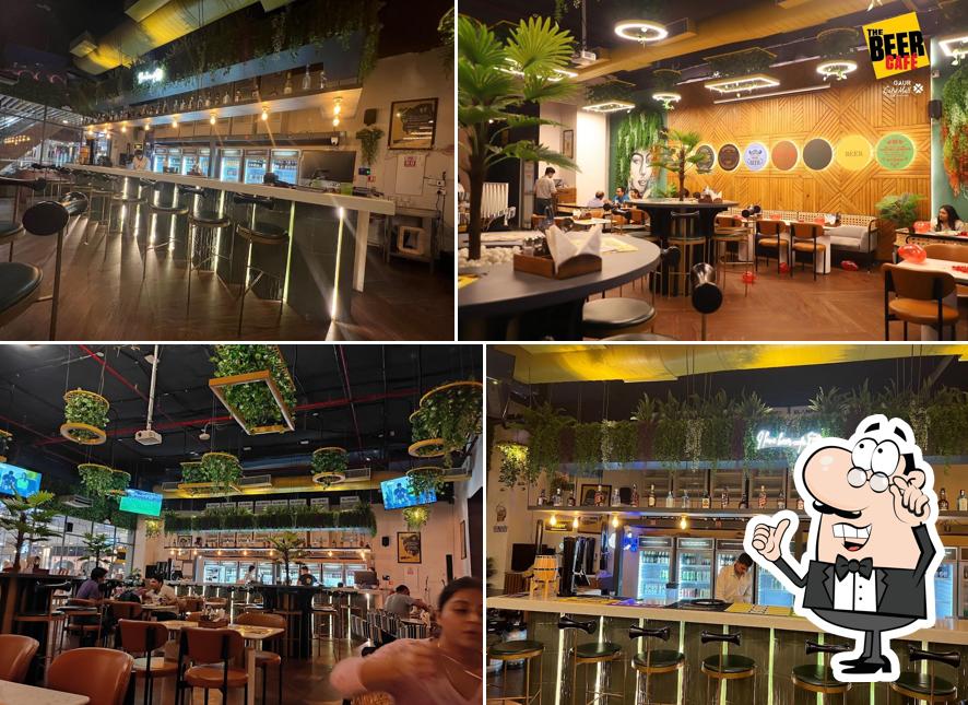 Check out how The beer cafe gaur city looks inside