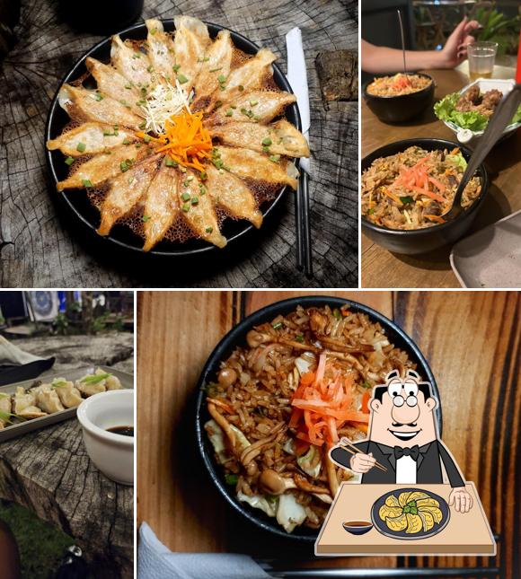Gyoza em Espaço Handa
