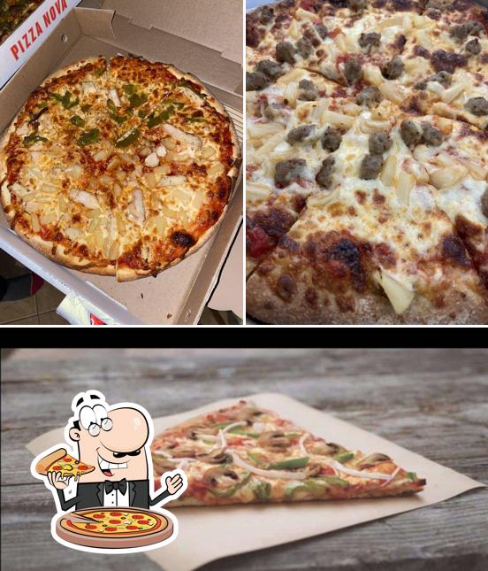 Pick pizza at Pizza Nova