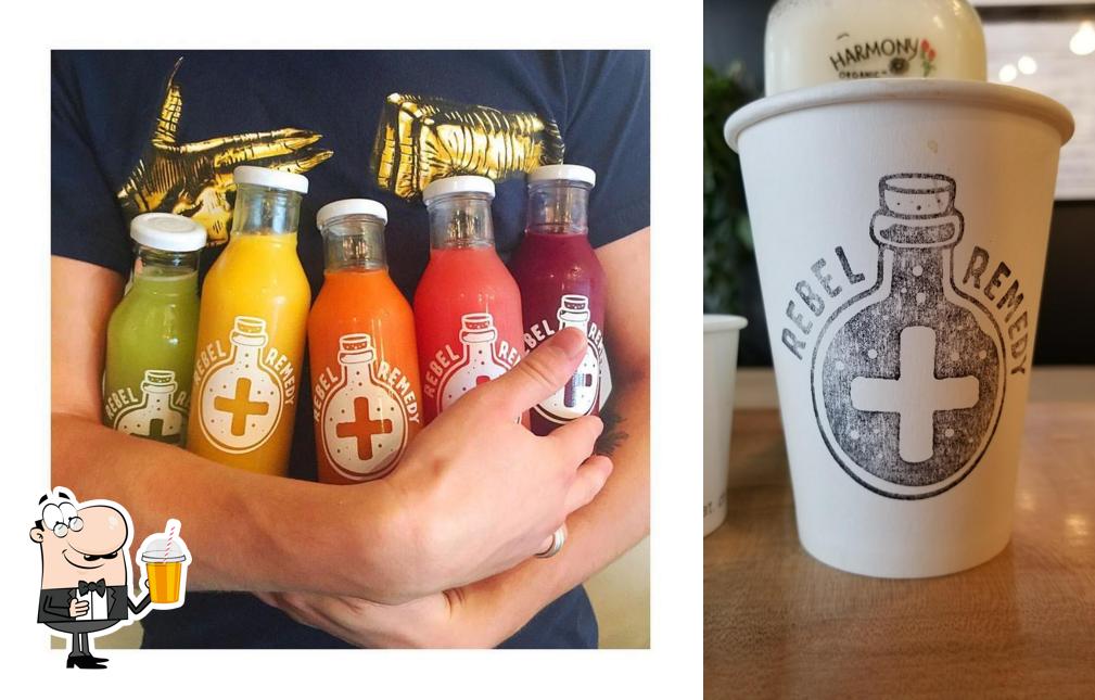 Rebel Kombucha propose un nombre de boissons