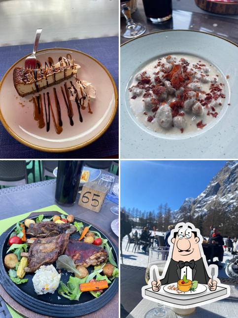 Food at Capitan des Alpes