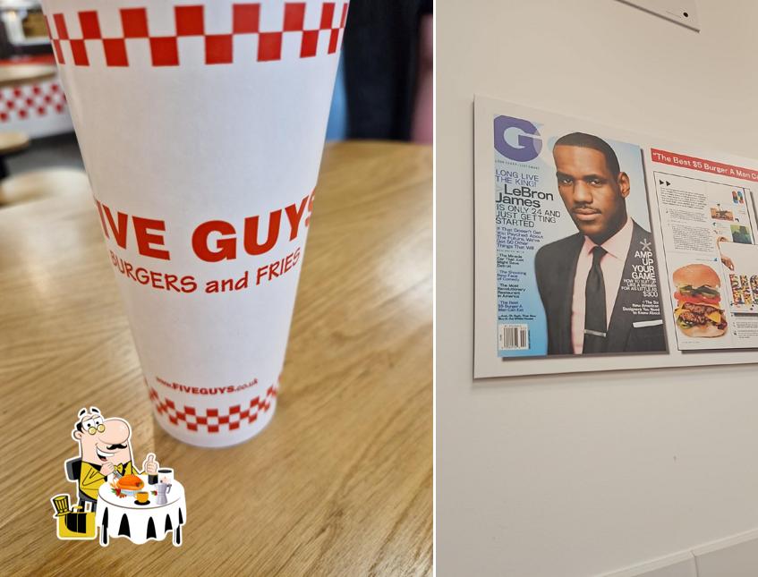 Five Guys Queensway in London Restaurant menu and reviews