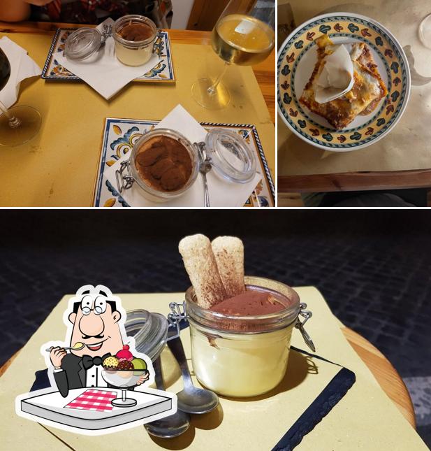 Fraschetteria Roma offre un'ampia gamma di dessert