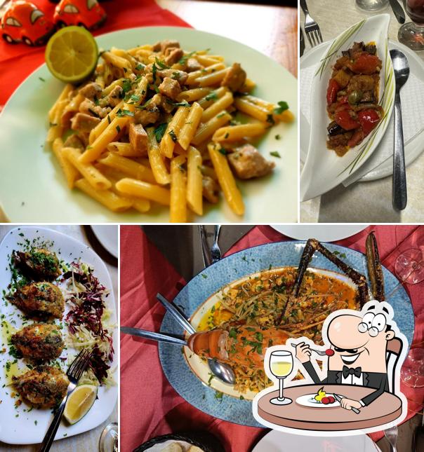 Platti al Trattoria Giglio Rosso