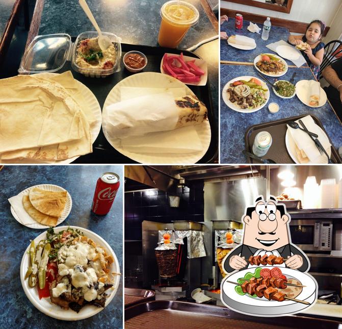 Shawarma King, 1383 Beacon St in Brookline Restaurant menu and reviews