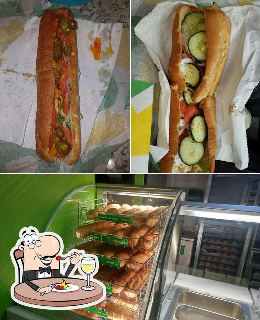 Nourriture à Subway