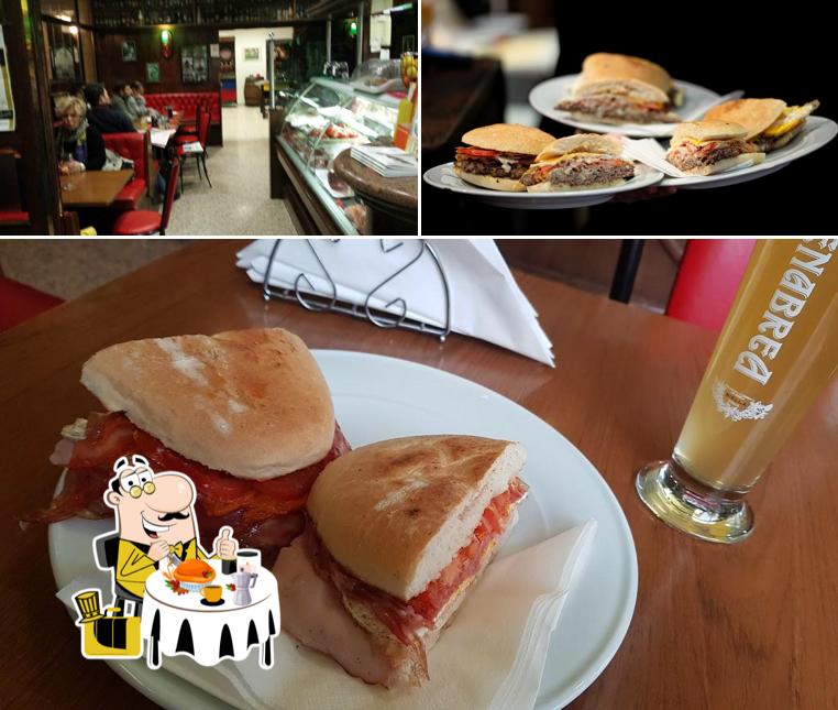 Panino con maiale stirato al Birreria Romagnolo di Bonato Luca e Bianchi Davide & Co S.a.s