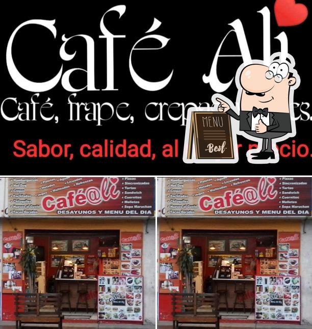 Cafeteria Cafe @li, Ciudad Nezahualcóyotl - Restaurant menu and reviews