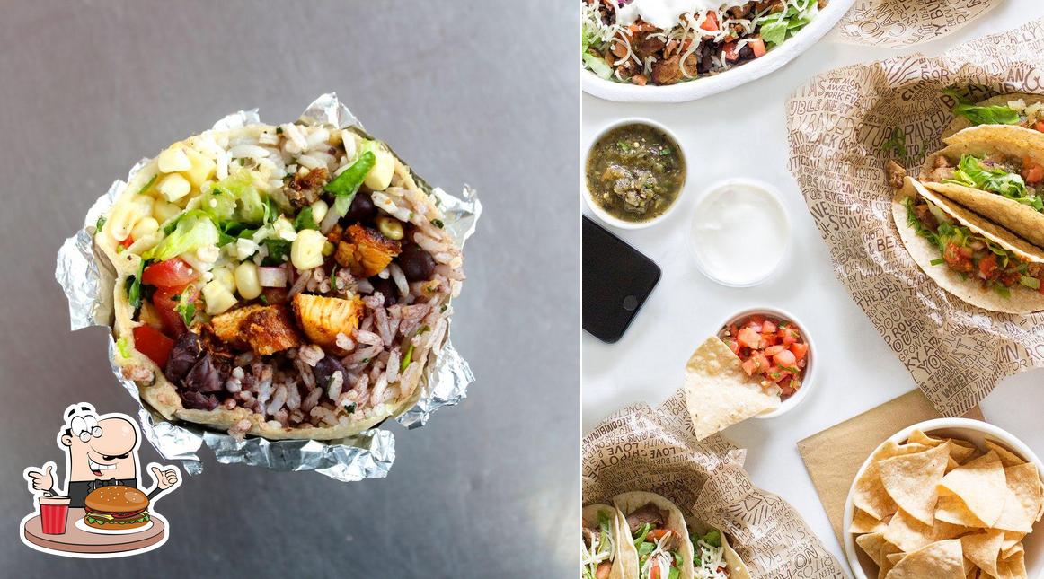 Order a burger at Chipotle Mexican Grill