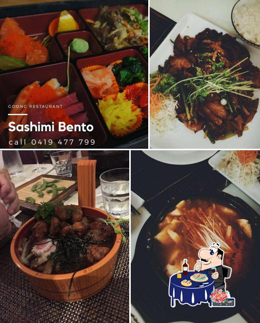 Sashimi en Goong Korean & Japanese Restaurant