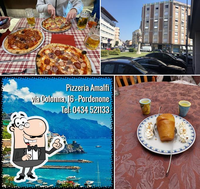 Estas son las fotos donde puedes ver exterior y comedor en Pizzeria Amalfi
