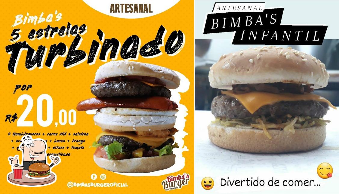 Os hambúrgueres do Bimba's Burger irão satisfazer diferentes gostos