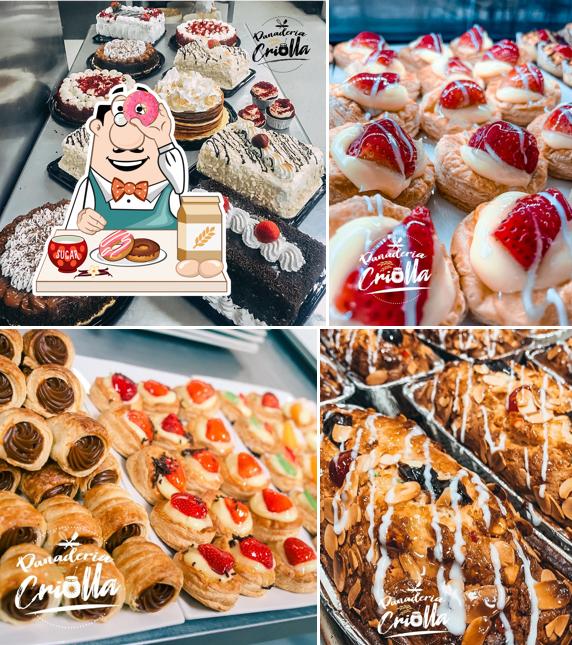 Panaderia Criolla -Café Bakery tiene numerosos postres