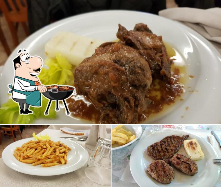 Prenditi i piatti di carne a Ristorante Trattoria alla Cacciatora
