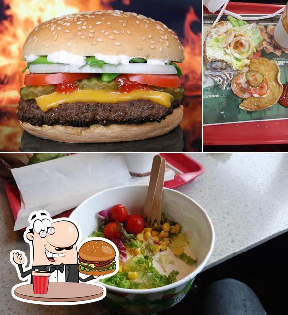 Hamburger at Burger King Bad Rappenau