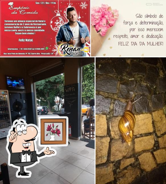 O interior do Empório Da Comida